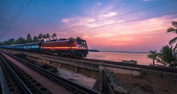 Circuit en Train en Inde du sud